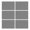 Black And White, variant on Light Blue and Dark Blue Argyle Pattern Summer Placemats Table Placemats Set Of 4-Linen Kitchen Washable Placemats Table Mats 11.8"x17.7" Non-Slip Heat Resistant