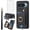 Black, variant on Asuwish Phone Case for Google Pixel 9 Pro XL Wallet Cell Cover with Tempered Glass Screen Protector Slim Lanyard Wrist Strap RFID Ring Stand Credit Card Holder Slot Pixel9 9Pro 9ProXL Nine Black