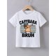 thumbnail image 1 of Camiseta con estampado de carpincho para niño - Mezcla de algodón suave, cuello redondo, manga corta, ropa informal de verano con divertido estampado de dibujos animados, azul, divertida camiseta gr, 1 of 6