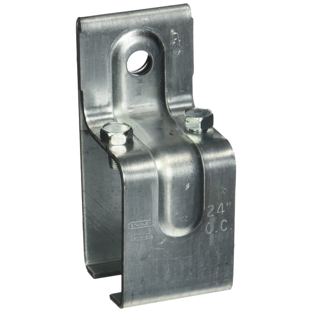 Soporte para empalme de raíles Stanley 104380, caja única, riel, acero
