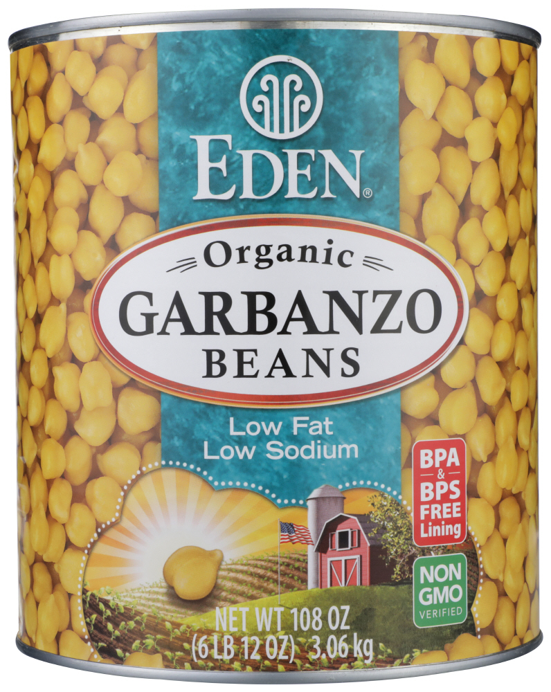 Eden Foods Organic Garbanzo Bean, 108 Oz - Walmart.com - Walmart.com