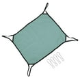 thumbnail image 3 of Pet Hanging Hammock Bed Double?Sided Pure Color Polyester Four Seasons Small Pet HammockMint Green, 3 of 9
