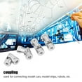 thumbnail image 4 of Noref 4pcs Shaft Coupling Motor Connector Steering Length 23mm OD 9mm Universal Joint, 4 of 8