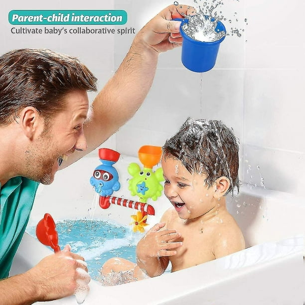 Jouets de bain Jouets de baignoire pour 1 2 3 4 ans Enfants Tout