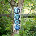 thumbnail image 4 of Escultura de pared de jardín, cielo estrellado, océano, resina, colgante artístico, letrero, paisaje, valla, decoración de baño, manualidades, tipo 1 Inevent HA008199-01B, 4 of 6