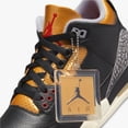thumbnail image 6 of Air Jordan 3 CK9246-067 Sneakers Women's Black Leather Basketball Shoes PRO109 (Black,7.5), 6 of 9