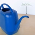 thumbnail image 4 of Bloem Aqua Rite 56 Fl Oz (.44 Gallon) Classic Blue Resin Watering Can for Indoor and Outdoor Use, 4 of 6