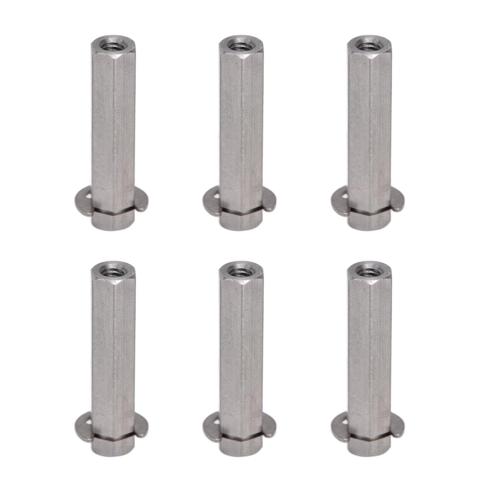 LHCER 10Pcs Hex Shaft Rod Stainless Steel Bar 8mm Drive Part Set Kit