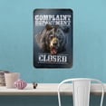 thumbnail image 2 of Complaint Department Closed Bear Home Business Office Sign, 2 of 4