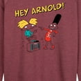 thumbnail image 3 of Hey Arnold! - Best Buds - Women's Lightweight French Terry Long Sleeve Shirt, 3 of 5