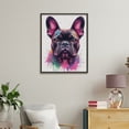 thumbnail image 4 of Paint by Numbers Kit for Adults, Colorful French Bulldog Portrait Paint by Numbers, Easy Paint by Numbers Kit for Adults Beginner, DIY Adult Paint by Number Kits on Canvas, 12x16in Home Decor, 4 of 7