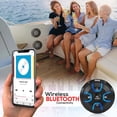 thumbnail image 4 of Pyle 6.5” Marine Speaker Kit with Bluetooth Amplified Remote Receiver, Water-Resistant Audio System for Boat, Car & Powersports, 4 of 5
