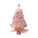 thumbnail image 1 of de Navidad en miniatura para mesa, mini de Navidad con adornos colgantes, de Navidad de escritorio para oficina, interior y 60cm rosa, 1 of 9