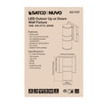 thumbnail image 2 of Nuvo Lighting Fixture,Outdoor Sconce,LED,10W,120/2 62/1137, 2 of 10