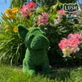 thumbnail image 6 of Lush Estate Turf Topiary French Bulldog, 13", Lifelike Artificial Grass Decor, 6 of 6