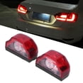 thumbnail image 4 of Number Plate Lamp, Unique Design Bright Practical Waterproof Dustproof License Plate Light  Visibility  for 24V Vehicles for 12V Vehicles, 4 of 7