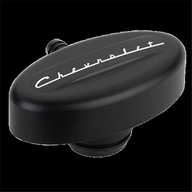 Billet Specialties BLK21923 1.25 in. PCV Breather Valve Cover with