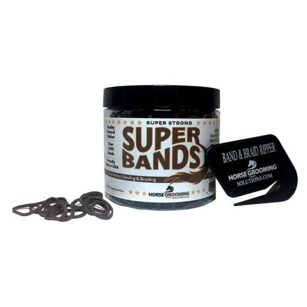 Producto para el cuidado del cabello Super Bands Brown 113 g Healthy Haircare