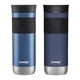 thumbnail image 1 of Taza de viaje a prueba de fugas de acero inoxidable con aislamiento al vacío Contigo, maíz azul de 20 onzas; Paquete de 2 arándanos de medianoche, 1 of 4