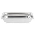 thumbnail image 3 of Vollrath 90322 Super Pan 3 - Individual Third-Size Steam Table Pan, 2-3/8 Quart Capacity, 3 of 6