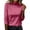Purple, variant on 2026 New!Women's Turtleneck Sequin Sparkly Long Sleeve Pullover Soft Knitted Sweater