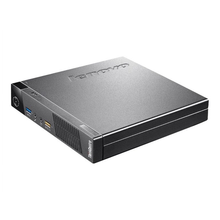 Lenovo ThinkCentre M73 10AY - Tiny - Core i5 4570T / 2.9 GHz - RAM 4 GB -  SSD 128 GB - HD Graphics 4600 - GigE - WLAN: 802.11b/g/n - Win 7 Pro 64-bit 