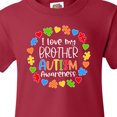 thumbnail image 4 of Inktastic I Love My Brother Autism Awareness Youth T-Shirt, 4 of 5