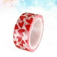 thumbnail image 6 of WHAMVOX  5 Rolls Paper Tape Dahong Love DIY Decorative Adhesive for Crafts, 6 of 8