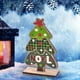 thumbnail image 4 of Adornos Navideños de Madera para Árbol de Navidad Muñeco de Nieve Rodolfo el Anciano Sin Rostro onlyliua, 4 of 7