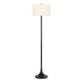 thumbnail image 5 of Evelyn&Zoe Josephine 62" Tall Floor Lamp with Fabric Shade, Blackened Bronze/White, 5 of 10