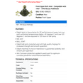 thumbnail image 2 of Front Upper Ball Joint - Compatible with 1987 - 1995 Nissan Pathfinder 1988 1989 1990 1991 1992 1993 1994, 2 of 2