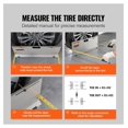 Wheel Alignment Tool 2 Pack Toe Plates Stainless Steel Toe Angle ...