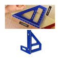thumbnail image 3 of Regla de medición multiángulo Yashi de aleación de aluminio Azul, 3 of 5