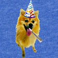 thumbnail image 2 of CafePress - Pomeranian Party - Cute Infant Baby Football Bodysuit, 2 of 3