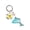 White, variant on Ocean Dolphin Keychain Plastic Floral Decoration Charm Practical Daily Use Item