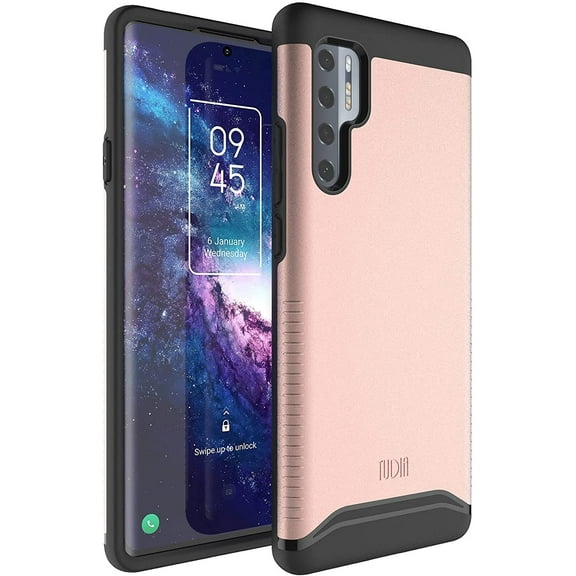 TUDIA Merge TCL 20 Pro 5G Case Shockproof Military Grade Dual Layer - Rose Gold