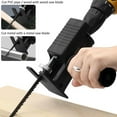 thumbnail image 2 of LOVEVER Portable Reciprocating Saw Adapter Electric Drill Jigsaw Power Tools Wood Cutter W8G3, 2 of 8
