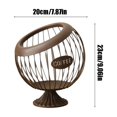 thumbnail image 3 of Iron Fruit Basket Coffee Capsule Storage Basket Desktop Decoration Coffee Table Snack Dried Fruit Candy Storage, 3 of 6
