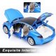 thumbnail image 2 of Toy Car S-Type Die-Cast Metal Model Car with Door Opening Lights and Sounds Pullback Car Toys for Boys and Girls Ages 3-12 (Blue), 2 of 4