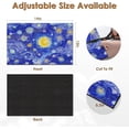 thumbnail image 4 of Moon Blue Starry Coffee Mat for Countertops, Yellow Abstract Dish Drying Mat 2 Pcs for Kitchen Coffee Bar Accessories Fit Under Coffee Maker Espresso Machine Dish Rack Hide Stain Rubber, 4 of 6