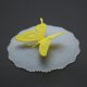 thumbnail image 4 of Tapa De Taza De Silicona Termo Tapas de silicona para tazas de mariposa bonita, antipolvo, a prueba de fugas, para tazas (amarillo), 4 of 6