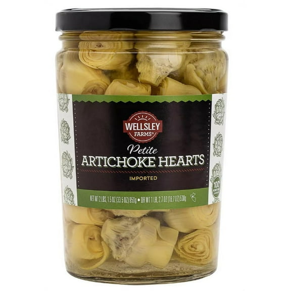 Wellsley Farms Petite Artichoke Hearts, 33.5 oz.