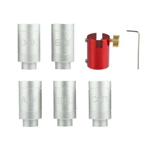 Unique Bargains 1 Set Gauge Body with 5 Bushing Replacement for A330 C375 D400 B350 E420 for Checking Most Bottlenecks