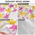 thumbnail image 2 of FORMRS Boys Swim Trunks Quick Dry Mesh Liner Boardshorts Sizes XS-XL, Yellow Pink Stars, 2 of 7