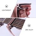 thumbnail image 5 of FOMIYES Acoustic Guitar Capo in Pink Strong Material Clamp for Precise Transposition, 5 of 8