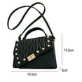 thumbnail image 2 of Crossbody Bag - Shoulder Bag, Fashion Chain Small Square Purse, Evening Clutch Handbag, 2 of 6