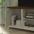 thumbnail image 6 of Flash Furniture Farmhouse Barn Door Wooden TV Stand for up to 65" TVs, White Wash Finish, 6 of 16