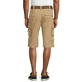thumbnail image 5 of Lazer Mens Belted Ripstop Stacked Cargo Shorts, Waist Sizes 29"-40", 5 of 6