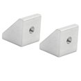 thumbnail image 3 of 2Pcs à l'Intérieur du Support de Gousset d'Angle Triangle Rectangle Siège 320400010001 15x15mm, 3 of 14