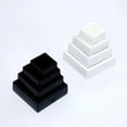 thumbnail image 2 of QQTDFG Organizer Loose Diamond Display Case Container Jewelry Storage Jewelry Box-4x4cm-Black, 2 of 9